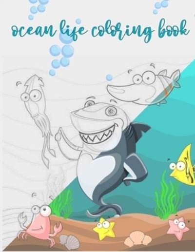 Cover for Sea Marine · Ocean Life Coloring Book (Pocketbok) (2020)