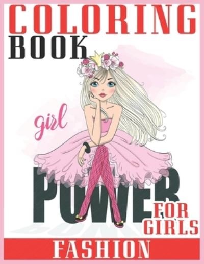 Cover for Cute Coloring · Fashion Coloring Book For Girls (Paperback Bog) (2020)