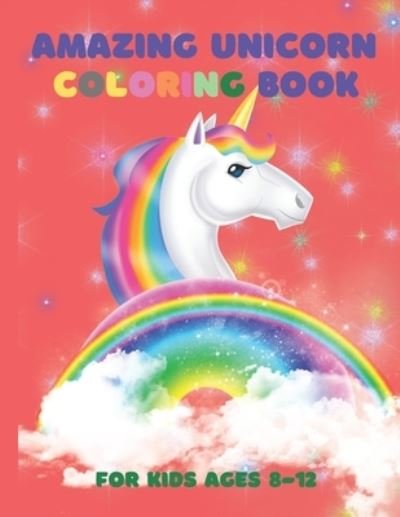 Cover for Usman Shakir · Amazing Unicorn Coloring Book (Pocketbok) (2021)