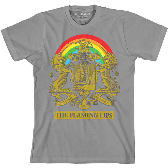 Cover for Flaming Lips - The · The Flaming Lips Unisex T-Shirt: Virtuous Industrious (Grey) (T-shirt)