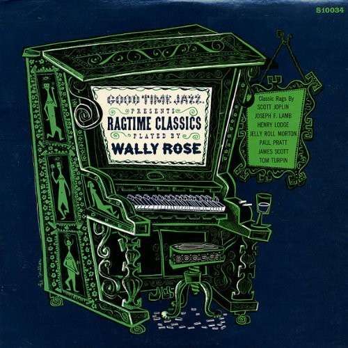 Cover for Wally Rose · Ragtime Classics (LP) (1989)