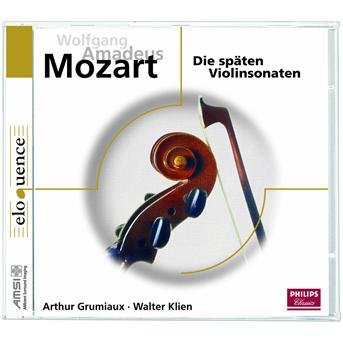 Cover for Arthur Grumiaux · Violinsonaten Kv 454 481 526 (CD)