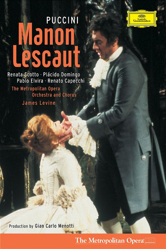 Manon Lescaut / Levine / Domingo / Scotto / Metropolitan Opera - Puccini - Filmy - DEUTSCHE GRAMMOPHON - 0044007342411 - 10 kwietnia 2006