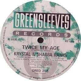 Cover for Krystal · Twice My Age (LP) (2002)