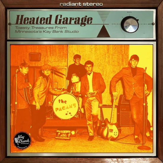 Cover for Heated Garage: Toasty Treasures from / Various · Heated Garage: Toasty Treasures From Minnesota's Kay Bank Studio (LP) (2024)