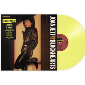 Cover for Joan Jett &amp; the Blackhearts · Up Your Alley (Lemonade Yellow Vinyl) (LP) [RSD 2023 Color edition] (2023)