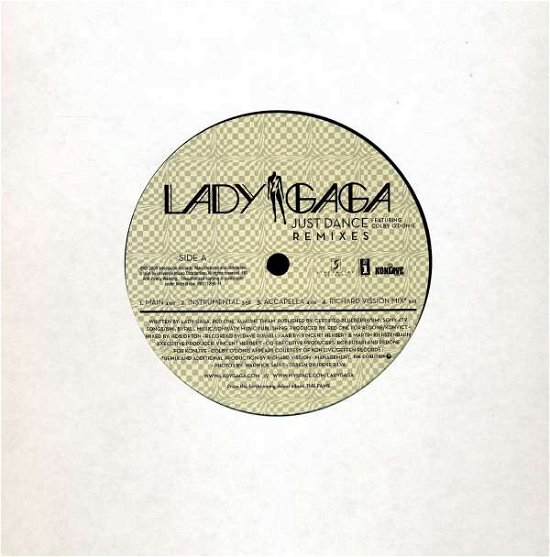 Cover for Lady Gaga · Just Dance (12&quot;) [Remixes edition] (2008)