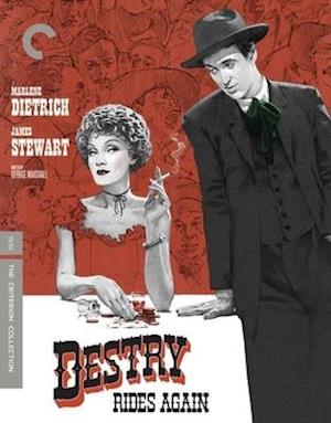 Cover for Criterion Collection · Destry Rides Again BD (Blu-ray) (2020)