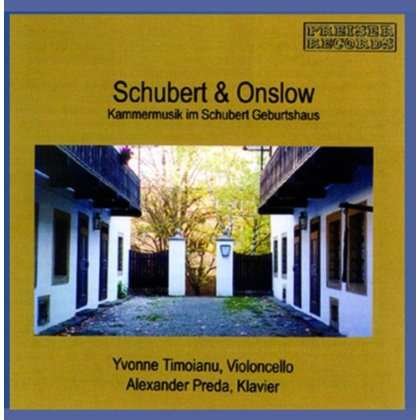Cover for Schubert / Onslow / Timoianu / Preda · Music for Cello &amp; Piano (CD) (2003)