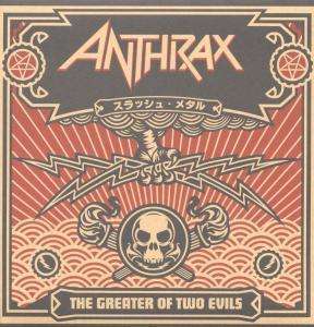 Cover for Anthrax · The Greater Of Two Evils (LP) [Limited edition] (2018)