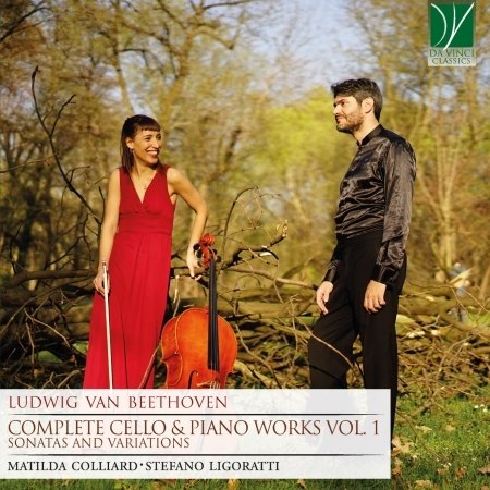 Cover for Beethoven / Colliard,matilda / Ligoratti,stefano · Beethoven: Complete Cello &amp; Piano Works Vol 1 (CD) (2019)