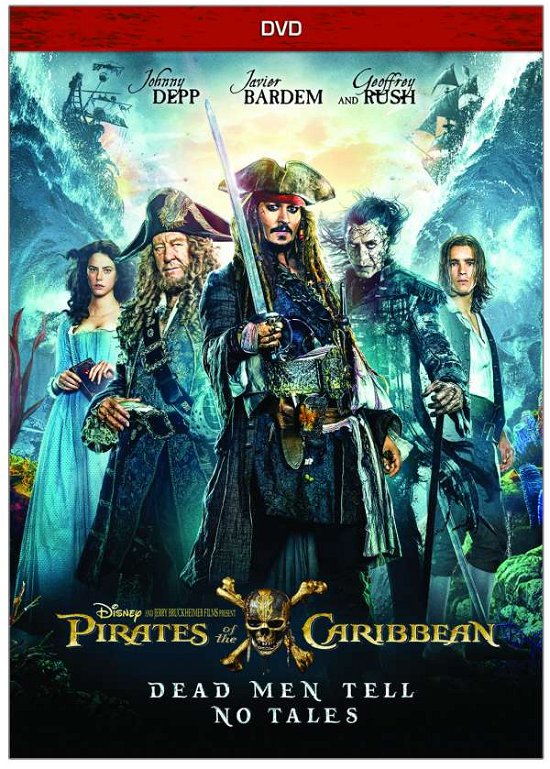 Cover for Pirates of the Caribbean: Dead men Tell No Tales (DVD) (2017)