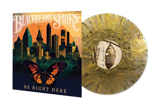 Cover for Blackberry Smoke · Be Right Here (LP) [Limited Gold Birdwing Vinyl edition] (2024)