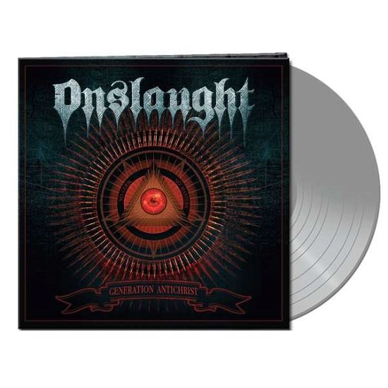 Cover for Onslaught · Generation Antichrist (Clear Silver Vinyl) (LP) [Coloured edition] (2020)