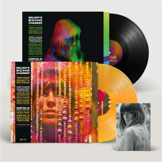 Cover for Melody's Echo Chamber · Melody's Echo Chamber + Unfold (Ltd Anniv. 2lp Bundle - Trans. Orange / Black) (LP) [Limited edition] (2022)
