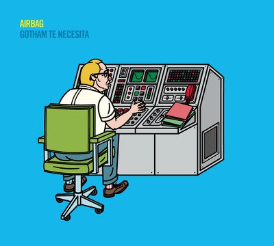 Cover for Airbag · Gotham Te Necesita (LP) (2015)