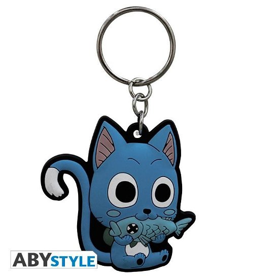 Cover for Abystyle · FAIRY TAIL - Porte-Cles PVC - Happy (MERCH) (2019)