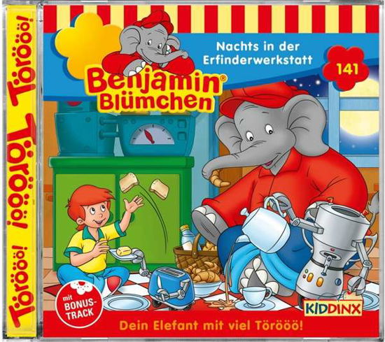 Folge 141:nachts in Der Erfinderwerkstatt - Benjamin Blümchen - Musiikki - Kiddinx - 4001504255411 - perjantai 25. tammikuuta 2019