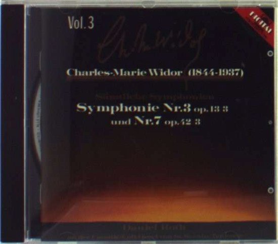 Cover for Daniel Roth · Orgelsinfonien Nr.3 &amp; Nr.7 (CD) (2013)