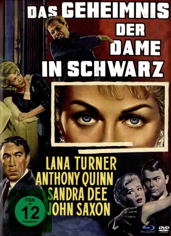 Cover for Lana Turner,anthony Quinn,richard Basehart · Das Geheimnis Der Dame in Schwarz (Blu-ray) (2020)