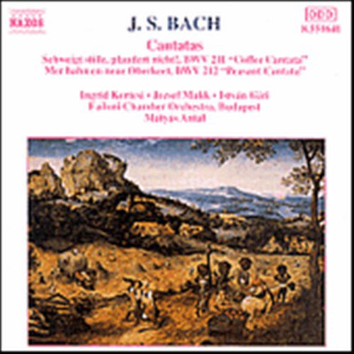 Bachcantatas 211 212 - Johann Sebastian Bach - Musikk - NAXOS - 4891030506411 - 31. desember 1993
