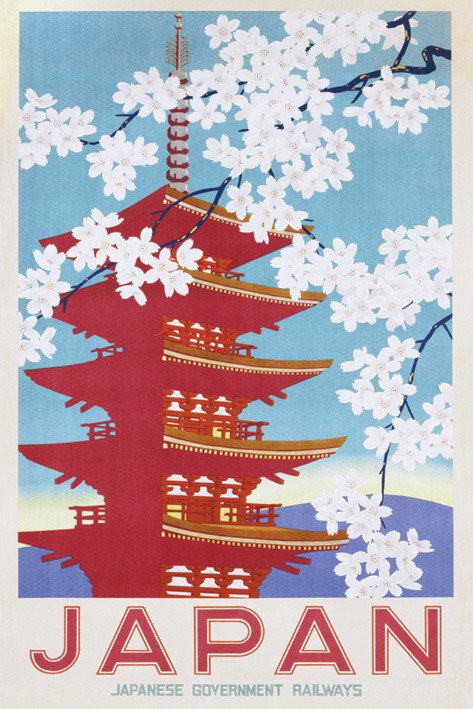 Cover for Japan · Japan - Blossom (poster Maxi 61x915 Cm) (Leketøy)