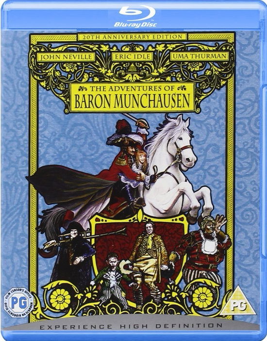 Cover for The Adventures of Baron Muncha · The Adventures Of Baron Munchausen (Blu-Ray) (2021)