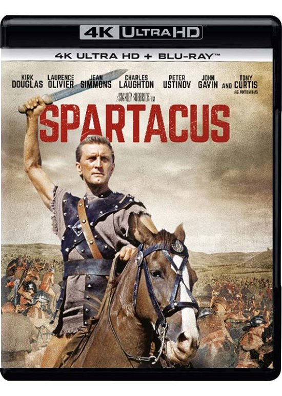 Cover for Spartacus (4K Ultra HD/BD) (2020)