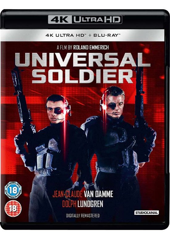 Cover for Universal Soldier (4K UHD Blu-ray) (2019)