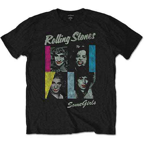 Cover for The Rolling Stones · The Rolling Stones Unisex T-Shirt: Some Girls (T-shirt) [size L] [Black - Unisex edition] (2013)