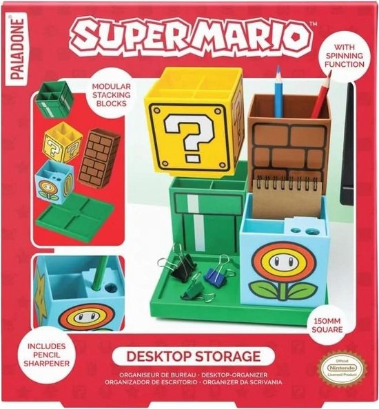 Cover for Paladone Products Ltd · Desk Organiser Mario (MERCH) (2023)
