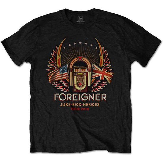 Cover for Foreigner · Foreigner Unisex T-Shirt: Eagle (T-shirt) [size S] (2024)