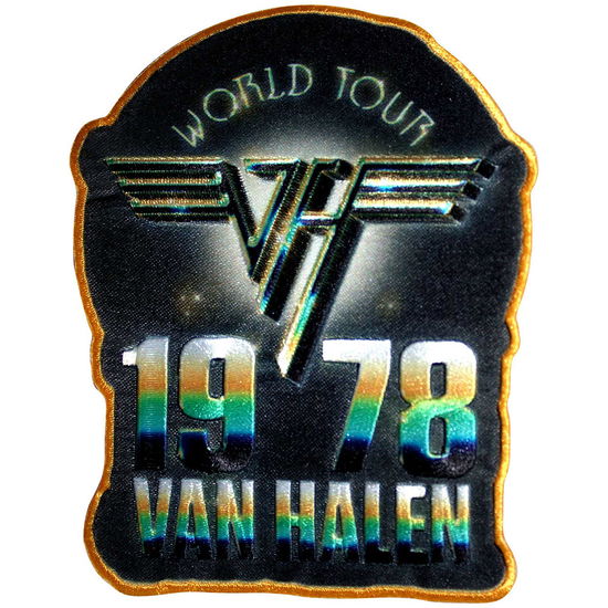 Cover for Van Halen · Van Halen Standard Patch: World Tour 1978 (Patch) (2024)