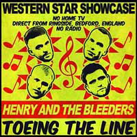 Cover for Henry &amp; the Bleeders · Toeing the Line (7&quot;) (2015)