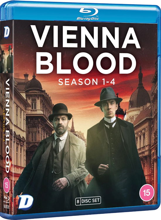 Cover for Vienna Blood Season 14 Bluray · Vienna Blood: Season 1-4 (Blu-ray) (2024)