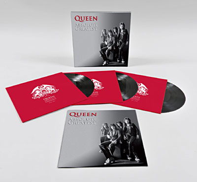 Cover for Queen · Absolute Greatest (12&quot;) [Limited edition] (2009)