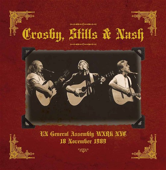 Cover for Crosby, Stills and Nash · United Nations General Assembly, 1989 (LP) (2015)