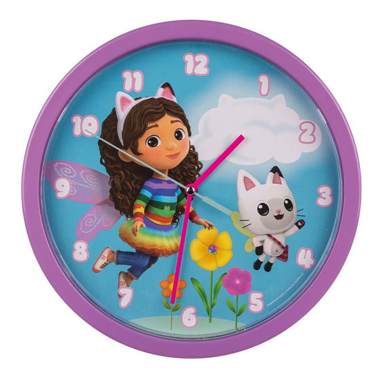 Cover for Gabby's Dollhouse · Wall Clock (24 Cm) (32141) (Toys)