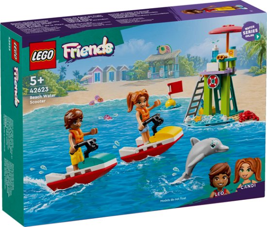 Cover for Lego Friends · Lego Friends - Beach Water Scooter (42623) (Leketøy)