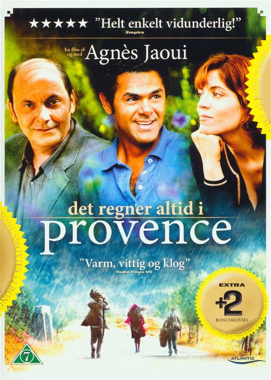 Cover for Det Regner Altid I Provence + 2 film (DVD) (2016)