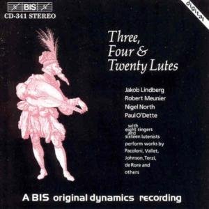 Cover for Three Four &amp; Twenty Lutes / Various (CD) (1994)