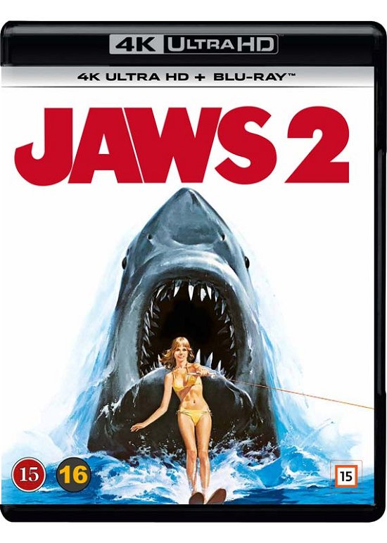 Cover for Jaws · Jaws 2 (4K UHD Blu-ray) (2023)