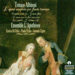 Cover for Tomaso Albinoni  · Opera Per Flauto Traverso (Integrale) Vol.2 (CD)