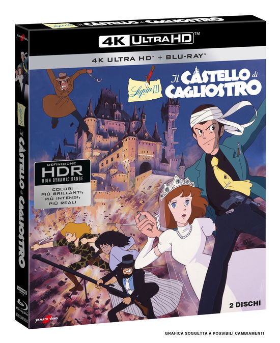 Cover for Lupin III · Il Castello Di Cagliostro (4K Ultra HD/BD) (2024)