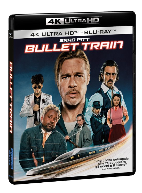 Bullet Train 4K Steelbook (4K Ultra HD + Blu Ray + Digital Code