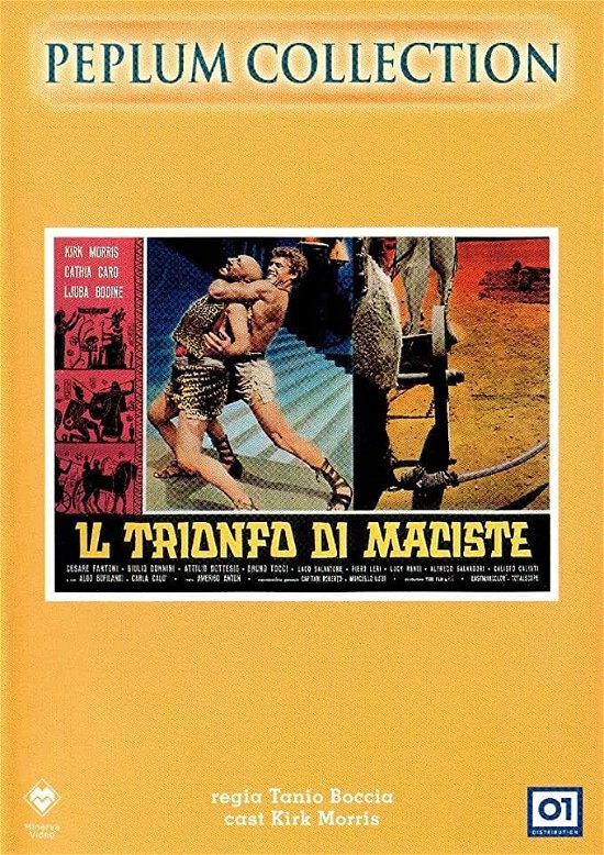 Cover for Morris,bodine,caro,calò,fantoni,donnini · Trionfo Di Maciste (Il) (DVD)
