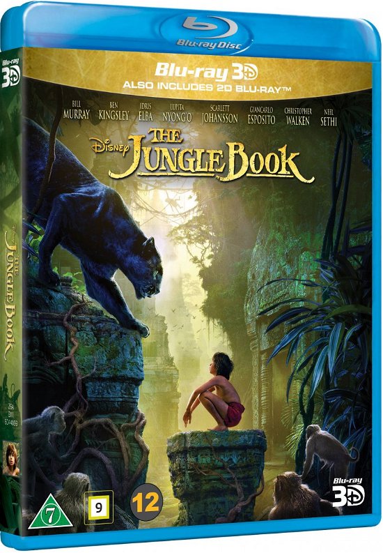 Cover for Jon Favreau · Junglebogen - Spillefilm 2016 (3D Blu-ray) /movies /standard/3d Blu-ray (3D Blu-ray) (2016)