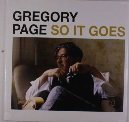 Cover for Gregory Page · So It Goes (LP) (2017)