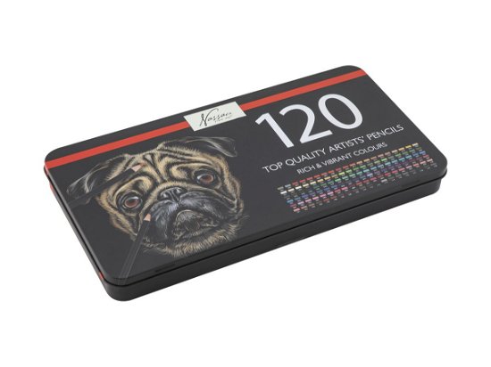 Cover for Nassau · Coloured Pencils, 120 Pcs In Tin Box - (k-ar0215/ge) (Spielzeug)