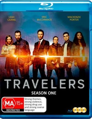 Cover for Travelers: Season 1 (Blu-ray) (2018)